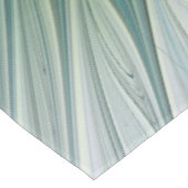 紫色の緑の花の抽象芸術モダンアートフラクタル テーブルクロス (アングル)