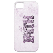 紫色の織り目加工の手紙の信頼