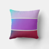 紫色の美しいスペクトル クッション (裏面)