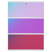 紫色の美しいスペクトル クリップボード (裏面)