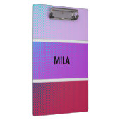 紫色の美しいスペクトル クリップボード (右)