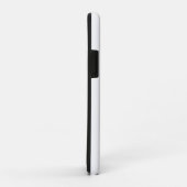 紫色の羽根のインフィニティ Case-Mate iPhoneケース (裏面/右)