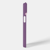 紫色の背景にピンクのきものが可愛いこけし人形 Case-Mate iPhoneケース (裏面 / 右)