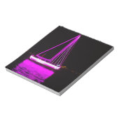 紫色の船 ノートパッド (回転)
