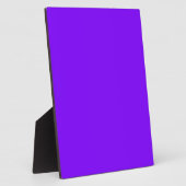 紫色の色デザカスタマイズイナー フォトプラーク (側面)