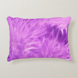 紫色の色合いの花を変換 アクセントクッション