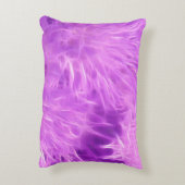紫色の色合いの花を変換 アクセントクッション (裏面(縦))