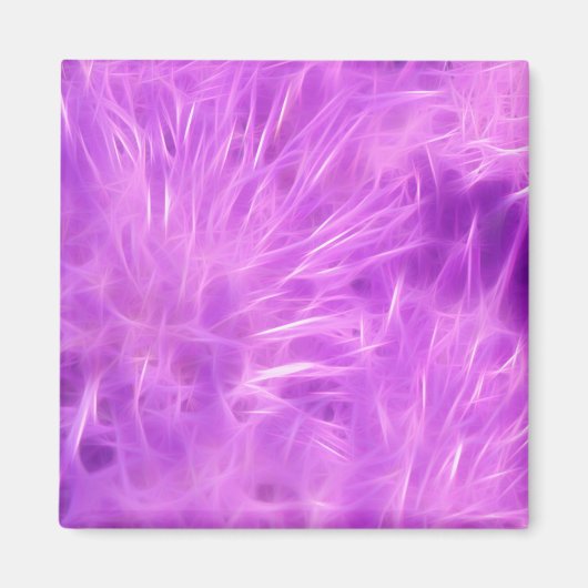 紫色の色合いの花を変換 マグネット (正面)