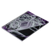 紫色の色相ノートブック ノートブック (左側)