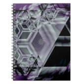 紫色の色相ノートブック ノートブック (正面)