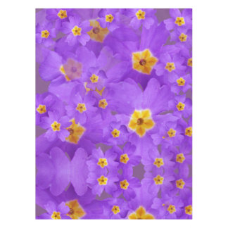 紫色の花がテーブルクロス テーブルクロス