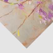 紫色の花が切り離された（鳥）ショウジョウコウカンチョウ 薄葉紙 (詳細)