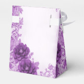 紫色の花が花見箱 フェイバーボックス (裏面サイド)