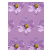 紫色の花にミツバチ テーブルクロス (正面)