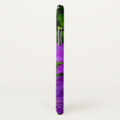 紫色の花のクリマティス写真 Case-Mate iPhoneケース (裏面/右)