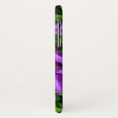 紫色の花のクリマティス写真 Case-Mate iPhoneケース (裏面/左)