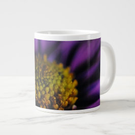 紫色の花のジャンボコーヒーマグの内側 ジャンボコーヒーマグカップ