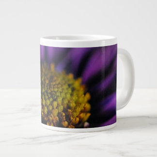 紫色の花のジャンボコーヒーマグの内側 ジャンボコーヒーマグカップ