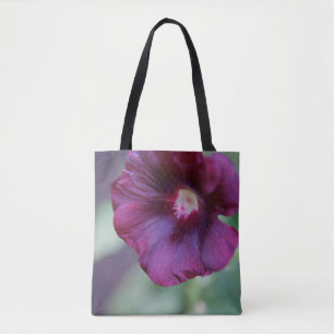 紫色の花のトート トートバッグ