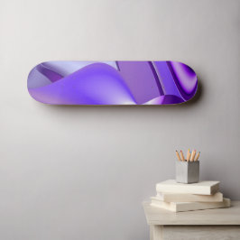 紫色の花の夢 スケートボード