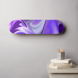 紫色の花の夢 スケートボード