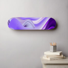 紫色の花の夢 スケートボード