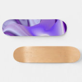 紫色の花の夢 スケートボード (横)