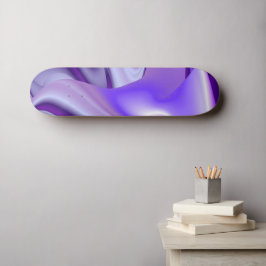 紫色の花の夢 スケートボード