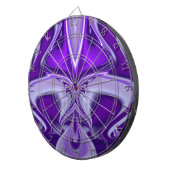 紫色の花の夢 ダーツボード (正面右)