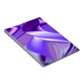 紫色の花の夢 ノートブック (右側)