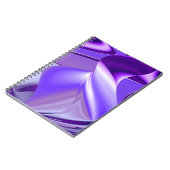 紫色の花の夢 ノートブック (左側)