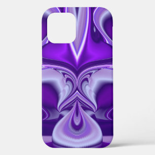紫色の花の夢 iPhone 12 PROケース