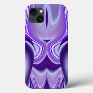 紫色の花の夢 iPhone 13ケース