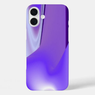 紫色の花の夢 iPhone 16 PLUSケース
