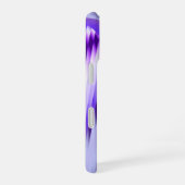 紫色の花の夢 iPhone 16ケース (右側面)