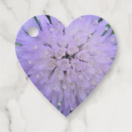 紫色の花の星印 フェイバータグ