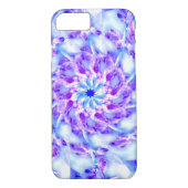 紫色の花の曼荼羅のiPhone 8/7の場合 Case-Mate iPhoneケース (裏面)