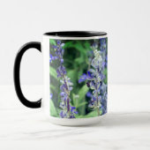 紫色の花の植物の写真 マグカップ (左)