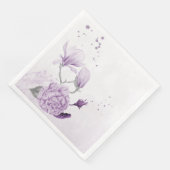 紫色の花の植物性結婚の (コーナー)