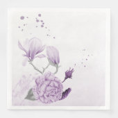 紫色の花の植物性結婚の (正面)