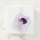 紫色の花の結婚緑 フェイバータグ (インサイチュ)