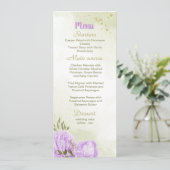 紫色の花の結婚緑 メニュー (スタンド正面)