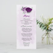 紫色の花の結婚緑 メニュー (スタンド正面)