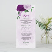 紫色の花の結婚緑 メニュー (スタンド正面)