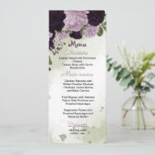 紫色の花の結婚緑 メニュー (スタンド正面)