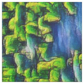 紫色の花の絵画 ファブリック (見本)