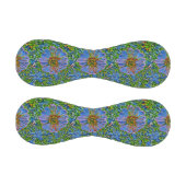 紫色の花の絵画 野球ボール (パネル)