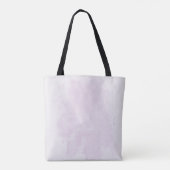 紫色の花の緑 トートバッグ (裏面)