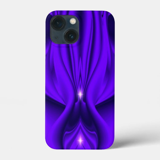 紫色の花の虹の夢、2つの星 Case-Mate iPhoneケース (裏面)