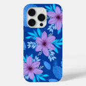 紫色の花の覆い Case-Mate iPhoneケース (裏面)